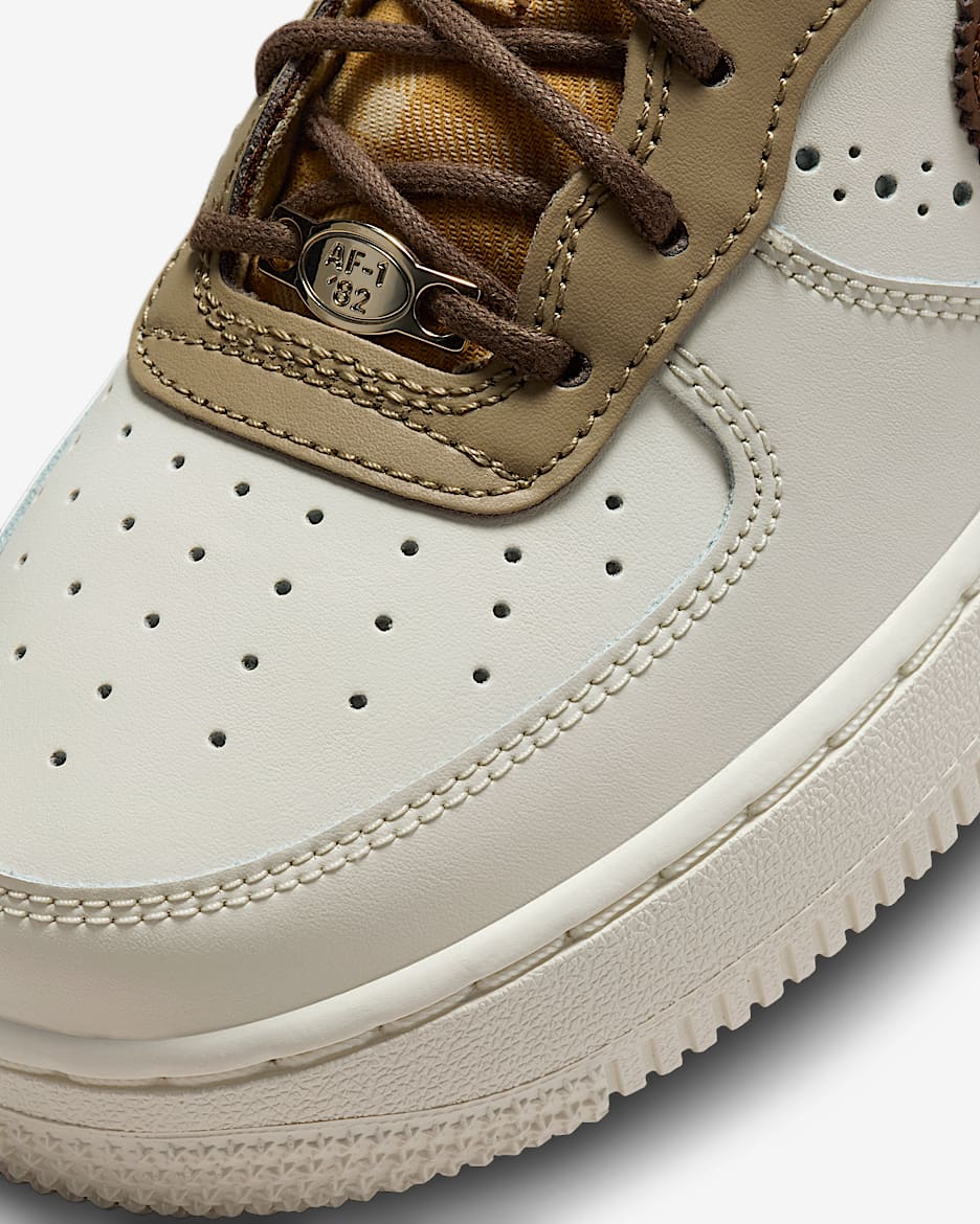 Khaki air force 1 on sale